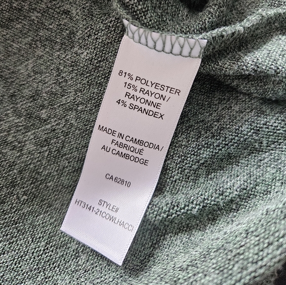 Ricki's S pullover Sweater Cowl Neck Soft Fuzzy Small - Picture 6 of 7